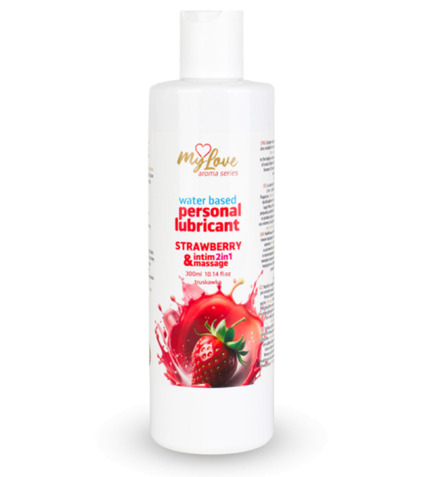 MyLove intimni gel za masažu i lubrikant Jagoda 300ml  101 0448